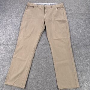 Peter Millar Pants Mens 40 Khaki Five Pocket Stretch Chino Straight Leg ME0B39